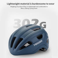 Casque de vélo intégré respirant TOSUOD, casques de cyclisme légers pour hommes et femmes, protection route VTT