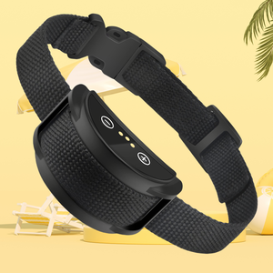Collar de entrenamiento para perros automático, resistente al agua, personalizable, dispositivo antiladridos con vibración y parada rápida, sin golpes estáticos - Product Image 1