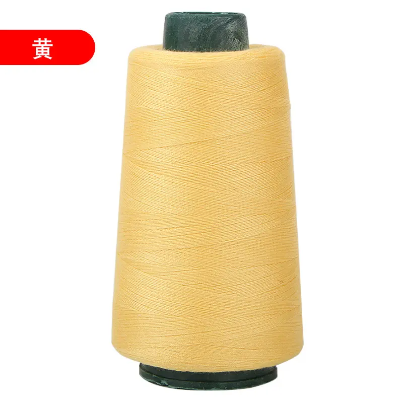 Chinese Factory Supply High Tenacity 100% 40/2 5000 Yards Multi-Color Spun Polyester 40s/2 Sewing Thread