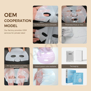 バイオコラーゲンフェイスマスク低分子コラーゲン付きディープハイドレーション用,すべての肌タイプ用オーバーナイトマスク,OEMプライベートラベル - Product Image 4