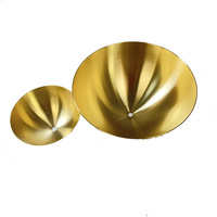 OEM Custom Brass Metal Spinning Parts Precision Manufacturing Decorative Hardware Components