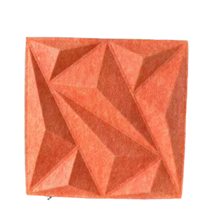 Panneaux acoustiques insonorisants en fibre de polyester certifiés CE, dalles murales acoustiques ignifuges pour studio d'enregistrement et cinéma - Product Image 1