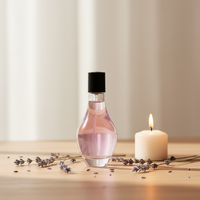 Flacon vide de parfum Twist Foam 50ml, boîte de haute qualité, bouchon en verre personnalisé, emballage de luxe certifié, Aroma Garden PGB702 ODM/OEM