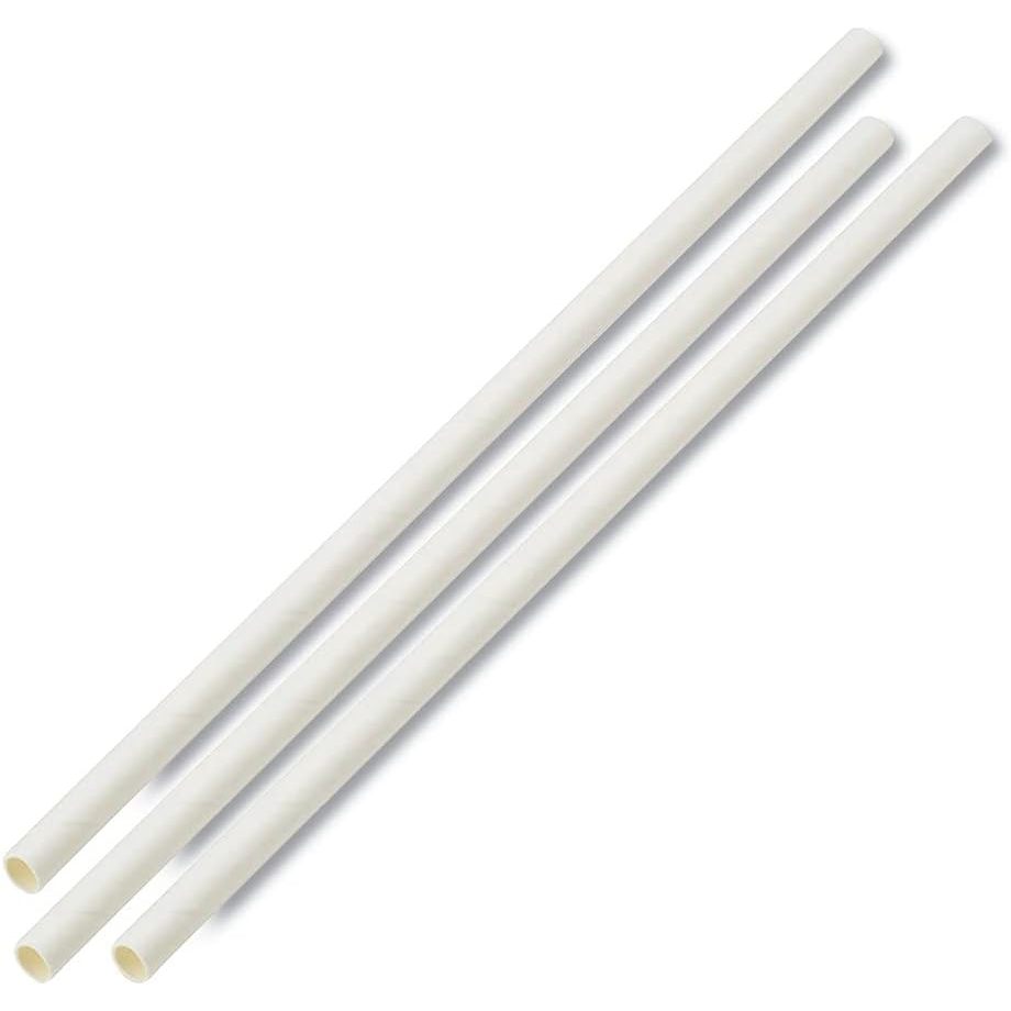 Boardwalk Unwrapped White Paper Drinking Straws 7.75" X 0.25" 4,800 Straws/Carton ASIN B07VSH91M3 UPC 749507001119
