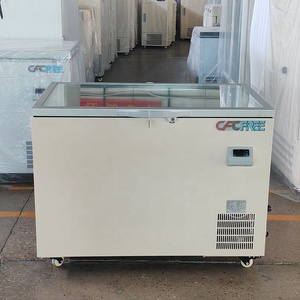 Congelador comercial de exhibición de atún de baja temperatura de 270L -55 grados - Product Image 4
