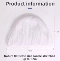 Offre Spéciale Portable Polyester Landau Landau Bébé Moustiquaire Blanc Pliable Bébé Net pour Poussette