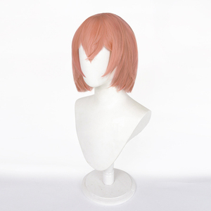 Peluca de Cosplay de Ainizi de 30 cm, Cabello Corto Rosa Naranja, Personaje de Tachibana Hinata de Tokyo Revengers - Product Image 4