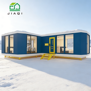 Casas Prefabricadas Móviles, Contenedor Modular Expandible Prefabricado para Escuela, Hospital, Hotel con Energía Solar - Product Image 1
