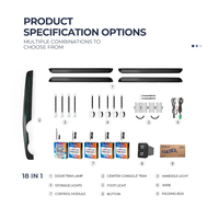 Kit d'éclairage ambiant OEM D8 pour Suzuki Swift 2017, éclairage LED intérieur personnalisé, solution du fabricant, certifié FCC/RoHS/CE