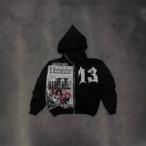 Fabricante de Sudaderas con Capucha Personalizadas de Alta Calidad, Varios Bordados, Sudaderas con Capucha para Hombre con Diseño en la Espalda, Sudaderas Extra Grandes para Hombre - Product Image 4