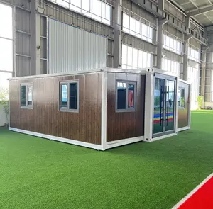 Personalizado 20ft 40ft Folding Prefab Recipiente Casas Dobrável Recipiente Prefab Tiny Site Office minúsculas casas pré-fabricadas casa