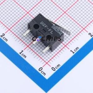 D2F-FL Limit Switch Through hole Component (THT) Switch - Product Image 1