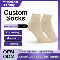Chaussettes personnalisées de haute qualité, chaussettes de sport personnalisées pour hommes, chaussettes avec logo brodé personnalisé