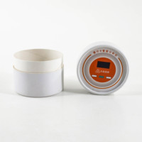 Fabricant chinois de boîtes en tube de papier de qualité alimentaire personnalisées, emballage de luxe en forme de cylindre, boîte cadeau ronde en papier
