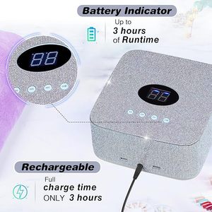Rechargeable UV LED Nail Dryer Multi-Function <b>Table</b> <b>Lamp</b> for Home and Salon Use Curing LED Gel Professional <b>Portable</b> - Product Image 3