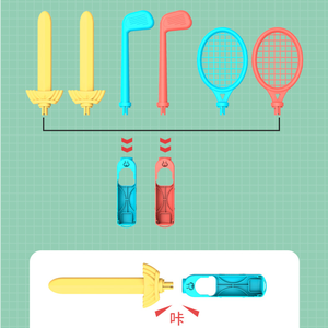 Pack d'accessoires de <span class=keywords><strong>sport</strong></span> <span class=keywords><strong>Nintendo</strong></span> <span class=keywords><strong>Switch</strong></span>/Oled, 16 en 1, manette de jeu, étui de jeu - Product Image 6