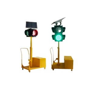 Semáforo Móvil Solar Hankun HK-JY104M LED para Advertencia en Obras Viales - Product Image 5