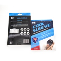 CSI Hot Cold Therapy pour les yeux gonflés Tension Sinus Soulagement du stress Masque pour les yeux pondéré par compression