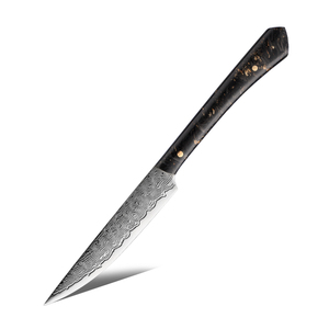 Ensemble <span class=keywords><strong>de</strong></span> 4 <span class=keywords><strong>couteaux</strong></span> à steak en acier Damas 10Cr15CoMov, couteau à steak pour restaurant, <span class=keywords><strong>table</strong></span> à manger, cuisine, découpe <span class=keywords><strong>de</strong></span> bœuf - Product Image 3