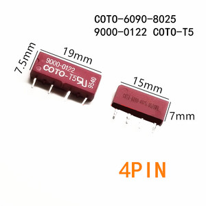 รีเลย์ใหม่ 4 ขา <span class=keywords><strong>COTO</strong></span> 6090 8025 9000-0122 <span class=keywords><strong>COTO</strong></span>-T5 <span class=keywords><strong>COTO</strong></span>-6090-8025 รีเลย์แบบรีดทิวบ์ - Product Image 2