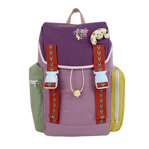 <span class=keywords><strong>Mochila</strong></span> <span class=keywords><strong>Escolar</strong></span> Ecológica de Algodón para Niños y Niñas - Correas Ajustables, Compartimento para Portátil, <span class=keywords><strong>Mochila</strong></span> Resistente de Lona - Product Image 3