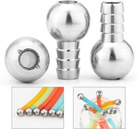 Bille filtrante en acier inoxydable 304, lance à mousse, pipette à bille, accessoires de filtre haute pression