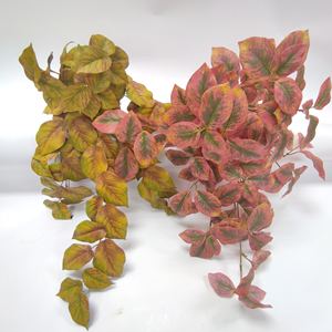 Brilliantart - Hojas de Follaje Artificial, Planta Artificial de Filodendro con Hojas en Forma de Corazón, 22 Pulgadas, Hierba, Hiedra, Ecológica, Resistente a los Rayos UV - Product Image 1