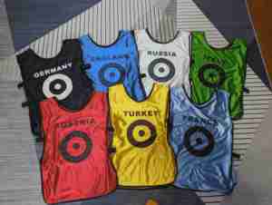 Chalecos Deportivos Transpirables Personalizables Unisex, Suministro de Fabricantes, Chalecos de Baloncesto sin Estampado, Petos de Entrenamiento de Fútbol - Product Image 3