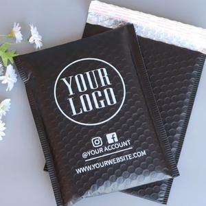 Độn Đen bưu phẩm Pouch vận chuyển túi poly biểu tượng tùy chỉnh bong bóng bưu phẩm túi phong bì phong bì bong bóng Túi bưu phẩm - Product Image 1
