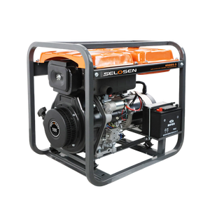 เครื่องกำเนิดไฟฟ้าชุด5KVA 220V 230V ยีน230V/400V แบบ3เฟส5KW อัฉริยะแบบพกพา6.2kw 5.8kva 188f - Product Image 1