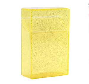 Accessori per il fumo delle ragazze portasigarette per tabacco rosa in plastica trasparente carino tascabile da donna per regalo da donna - Product Image 6