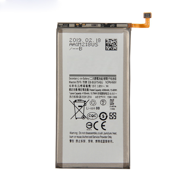 Brand New Original 4000mAh 3.85V Battery EB-BG975ABU for S10+ S Plus SM-G0 SP G Mobile Phone Use Products in Stock