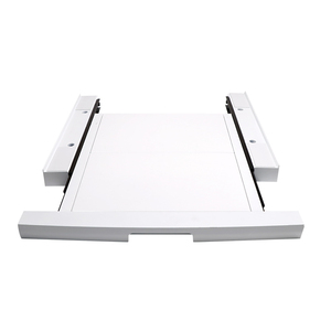Estante apilable <span class=keywords><strong>de</strong></span> acero inoxidable ABS <span class=keywords><strong>para</strong></span> lavadora y secadora con diseño extraíble, kit ahorrador <span class=keywords><strong>de</strong></span> espacio <span class=keywords><strong>para</strong></span> colgar ropa - Product Image 1