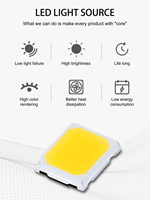 Luminaria Lineal LED Tri-Proof IP65 P66 Resistente al Vapor, 10W 20W 30W 40W, para Almacenes