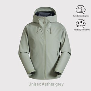 Giacca impermeabile impermeabile traspirante resistente al vento resistente rigida giacca da esterno - Product Image 4