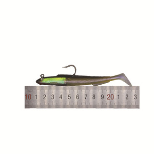 2026 GAMA H-Q Esche Artificiali Morbide per la Pesca in Mare, a Forma di Anguilla, con Rivestimento Laser, 15g, con Amo Singolo, Piccole Esche a Forma di Anguilla Mousda, Esche Morbide Simulate - Product Image 5