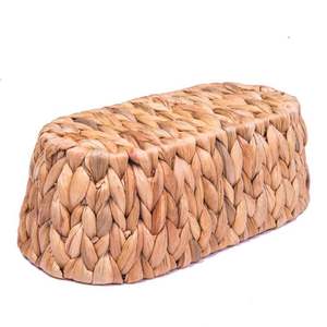 <span class=keywords><strong>Cesta</strong></span> <span class=keywords><strong>Moises</strong></span> de mimbre y ratán con tapa, estilo bohemio, con diseño de conchas y hierba marina, bandeja redonda, para bebé, 11x11, nuevo estilo - Product Image 2