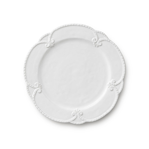 <b>White</b> <b>Dinner</b> Plates French Embossed Plates Bone China <b>Dinner</b> <b>Set</b> Charger Plates - Product Image 3