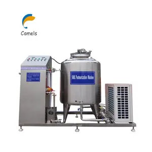 Mini máquina de pasteurização de leite, equipamento para processamento de leite leite e pasteurização