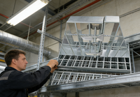 Vente directe usine : Clips et pinces en acier galvanisé pour grilles de renforcement en béton, dispositifs d'installation anti-corrosion