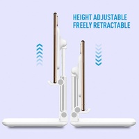 Support de téléphone portable de bureau pliable et portable pour iPhone, Samsung, iPad, tablette, support universel pour visionnage vidéo