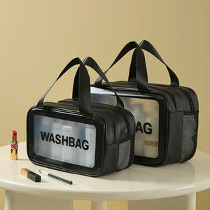 Reise-Kultur beutel-PVC Water proof Swimmer Cosmetic Organizer mit Nass-Trocken-Trennung - Product Image 3