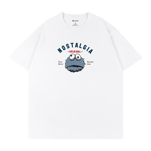 T-Shirt à manches courtes en coton Original Nostalgia pour hommes, T-Shirt en Jersey respirant Q36 - Product Image 1