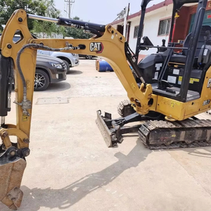 Miniexcavadora Japonesa de Segunda Mano, Usada, de 1.7 Toneladas, Marca Caterpillar, con Bomba PLC, Motor, Caja de Cambios y Rodamientos, Modelo 2023, con Video - Product Image 1