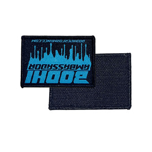 Tùy chỉnh thêu các bản vá lỗi Mũ may thêu biểu tượng tùy chỉnh đầy đủ thêu vá tự dính Velcro ủng hộ phù hiệu - Product Image 2