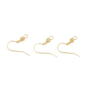 18K Gold Plated Hollow Ball Ear Hook <b>Copper</b> Jewelry Findings For Earring Making DIY Accessories Round Spring <b>Lantern</b> Design - Product Image 5