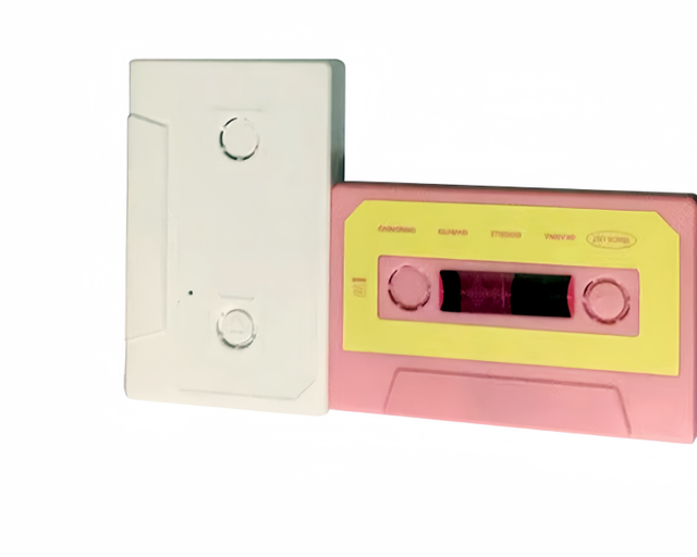 2026 Manufacturer Newest Retro Recording Own Voice Sound Plastic Cassette Tape for Gifts