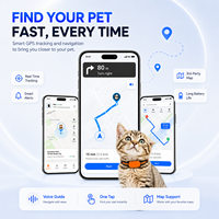 PET3 Smart GPS WiFi GPRS GSM 2G, Localización con un Toque, Alarma Remota, Guía por Voz, Monitoreo Multiusuario, Geo-cerca, Resistente al Agua, PC
