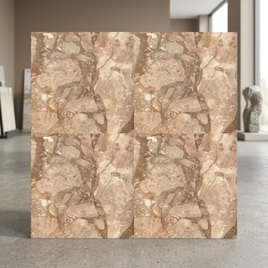 Carreaux de sol en céramique Matt Marble 12x12 pouces, design brillant imprimé numériquement pour revêtements de sol intérieurs modernes - Product Image 3