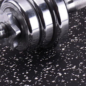 أرضية مطاطية رخيصة للصالات الرياضية، أرضية مطاطية ملفوفة لصالات اللياقة البدنية - Product Image 2